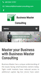 Mobile Screenshot of bizmasterconsulting.com
